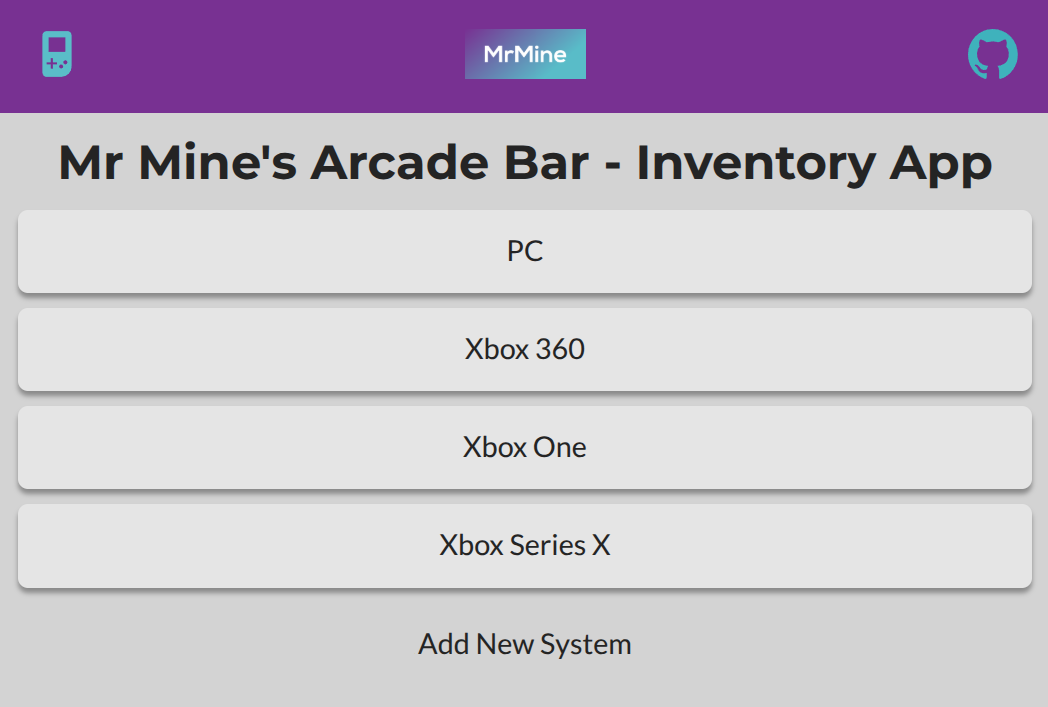 Inventory App screenshot